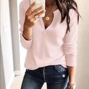 ⚡️2 for $10⚡️Ivyrose V-neck long sleeve